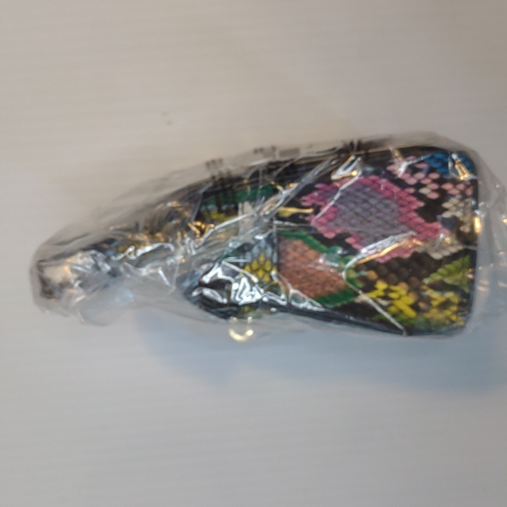 LIKE DREAMS Multi-colored Snakeskin Mini Crossbody Bag - Picture 6 of 7